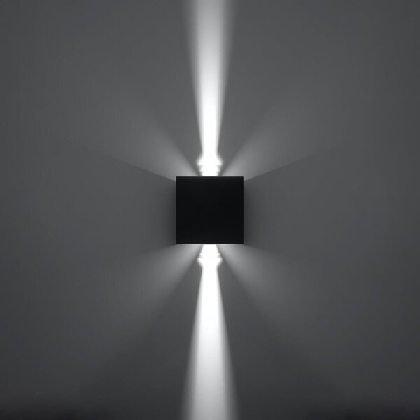 Nástěnné LED svítidlo Luca, 1x LED 6w, 3000k, b