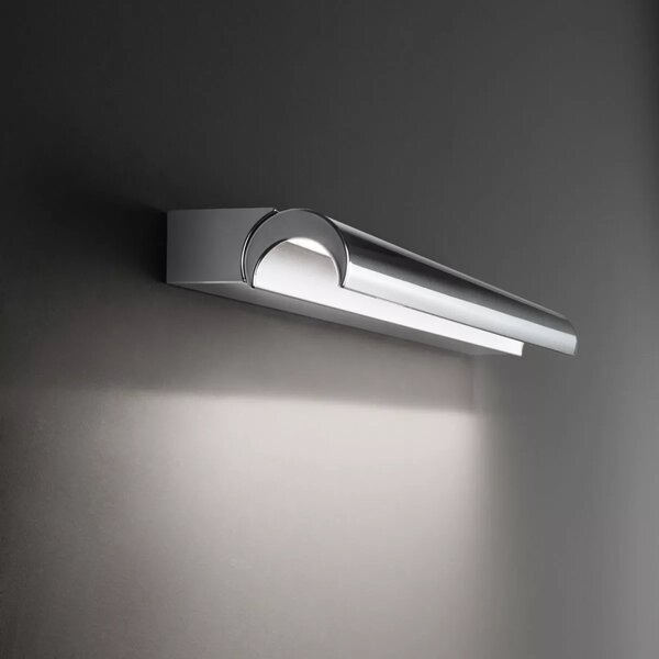 Linealight Nástěnné LED svítidlo Halfpipe_W d.30,9 cm, 9W, IP44 Barva: Bílá