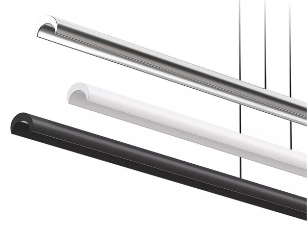 Linealight Závěsné LED svítidlo Halfpipe_P d.143,4 cm, 38W Barva: Bílá