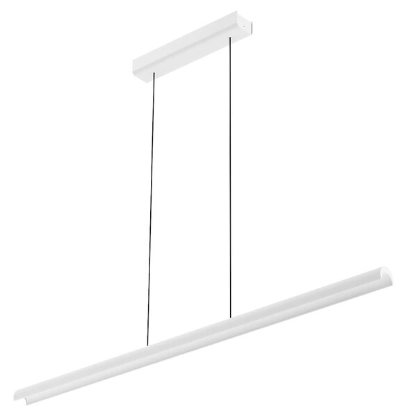 Linealight Závěsné LED svítidlo Halfpipe_P d.98,4 cm, 25W Barva: Bílá