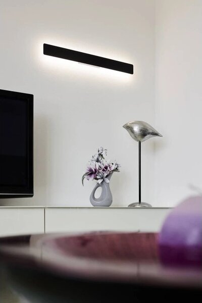 Palnas Nástěnné LED svítidlo Alis, 290 mm, 10 W Barva: Černá, Chromatičnost: 3000K