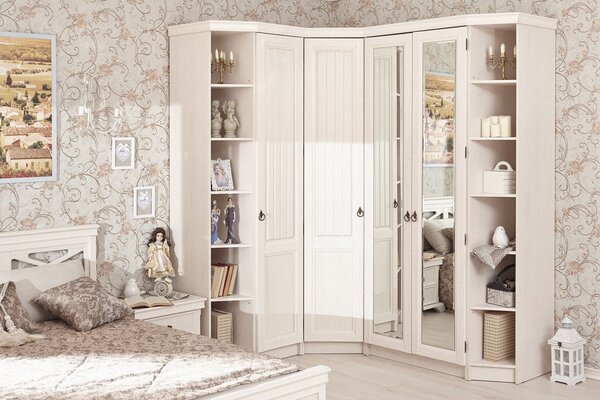 Šatní skříň Annie 1D (hl.61cm) levá - dub provence