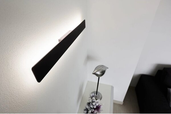 Palnas Nástěnné LED svítidlo Alis, 530 mm, 18 W Barva: Černá, Chromatičnost: 3000K