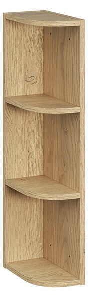 Koupelnový otevřený regál DUB CREMONA 15 cm