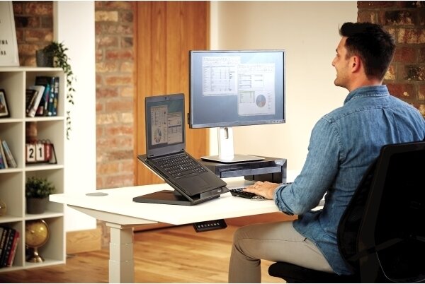 Stojan na notebook Fellowes Designer Suites, černá