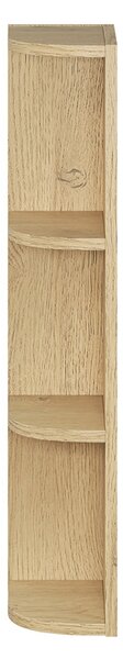 Koupelnový otevřený regál DUB CREMONA 15 cm