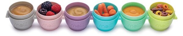 Melii Kelímky na potraviny Snap&Go 59 ml sada 6 ks