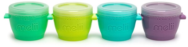 Melii Kelímky na potraviny Snap&Go 118 ml sada 4ks