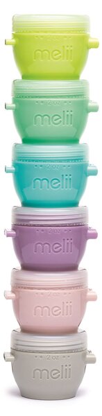 Melii Kelímky na potraviny Snap&Go 59 ml sada 6 ks