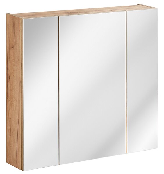 Koupelnová zrcadlová skříňka CAPRI 80 cm