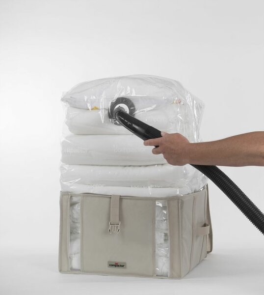 Úložný box s pouzdrem Compactor Life, 125 l, béžová