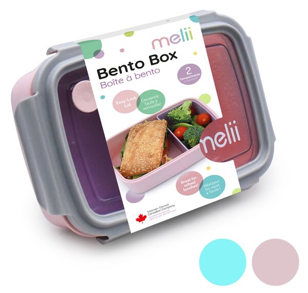 Melii Krabička na svačinu 880 ml Barva: modrá