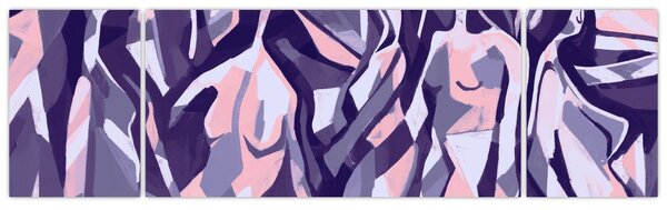 Obraz - Abstraktní ženy (170x50 cm)
