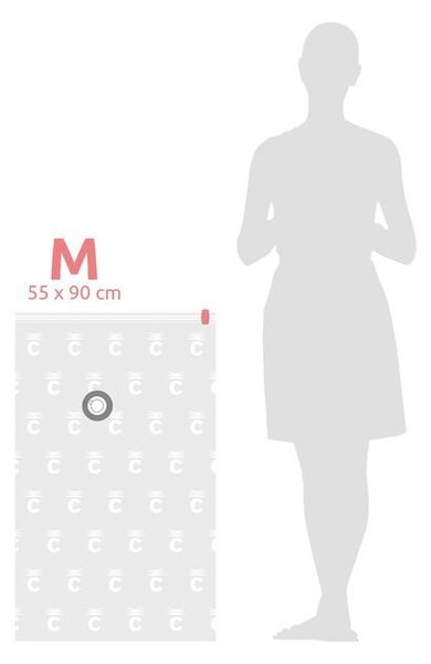 Vakuové úložné pytle 70 l + 120 l, čirá