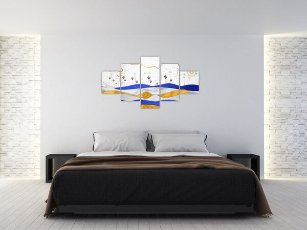 Obraz - Zlaté hory (125x70 cm)