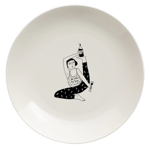 Porcelánový talíř My Vibes 23 cm