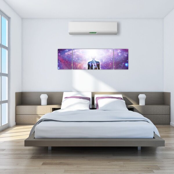 Obraz - Spojení s vesmírem (170x50 cm)