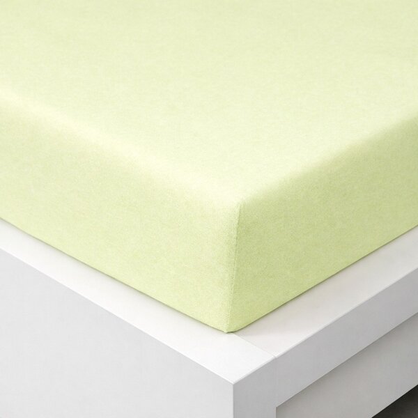 TENCEL™ Lyocell prostěradlo zelinkavé: 180x200cm