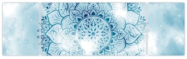 Obraz - Nebeská mandala (170x50 cm)
