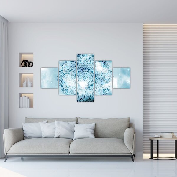 Obraz - Nebeská mandala (125x70 cm)
