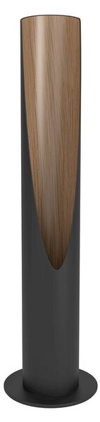 LED stolní lampa Barbotto v černé/dubové dřevo