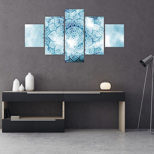 Obraz - Nebeská mandala (125x70 cm)