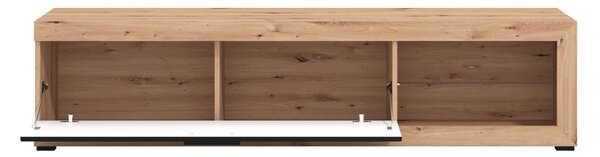 Televizní stolek Ronja 180cm - dub artisan/černá