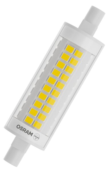 LED žárovka R7s 9,5 W SLIM LINE, teplá bílá, náhrada 75 W