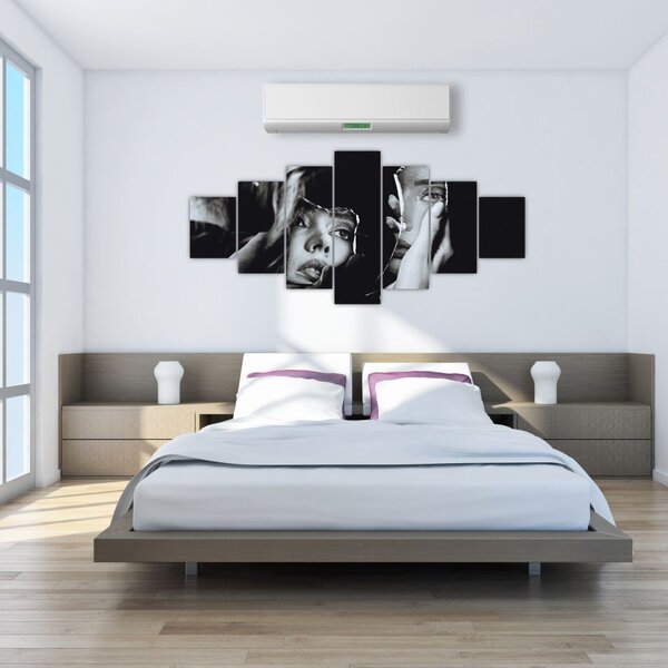 Obraz - Pohled do zrcadla (210x100 cm)