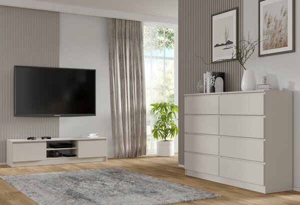 Komoda MAJA S8 140 cm KASCHMIR Příborník Highboard