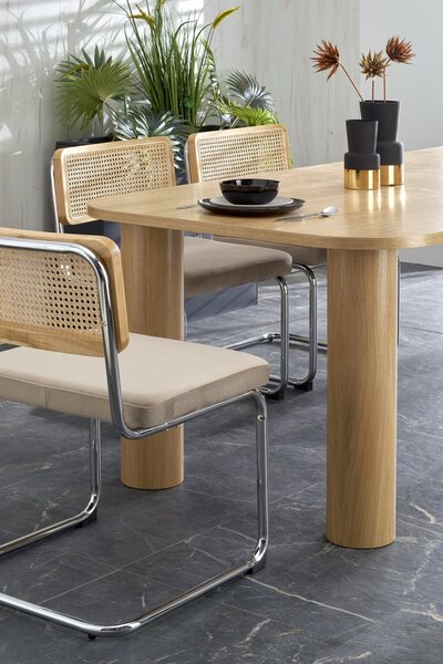 HALMAR Jídelní rozkládací stůl AZUL 160/240 cm dub přírodní
