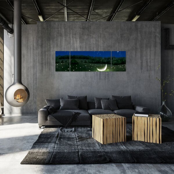 Obraz - Padající nebe (170x50 cm)