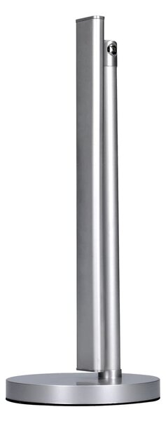 LED stolní lampička, stříbrná