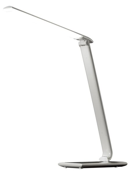 Nastavitelná stolní LED lampička, stmívatelná, bílá