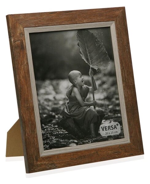 Dřevěný rámeček na fotografii Versa Madera Marron, 27,5 x 32,5 cm