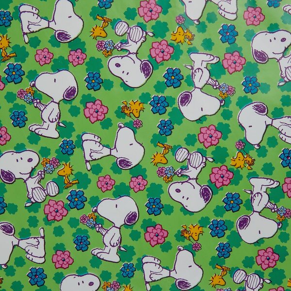 WATERPROOF Ubrus omyvatelný Snoopy 110 x 110 cm