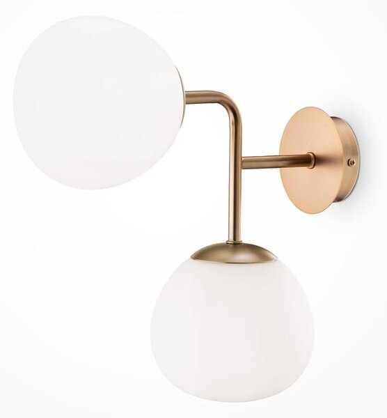 Maytoni Nástěnné svítidlo ERICH, 2xE14, v. 36 cm Barva: Nikl