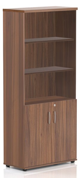 Vysoká skříň Visio 80 x 38,5 x 183,5 cm, ořech