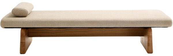 Dřevěná lenoška Kave Home Topaz 200 cm