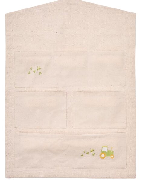 Béžový bavlněný závěsný organizér Kave Home Pecky 55 x 40 cm