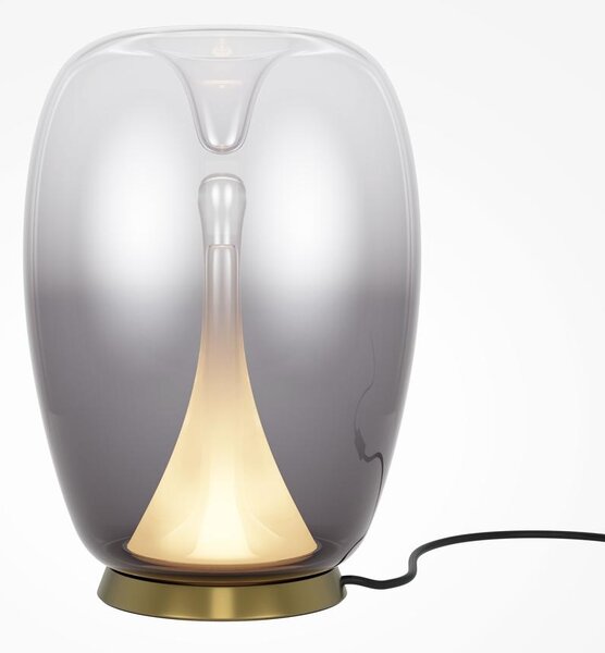 Maytoni Designová stolní LED lampa SPLASH, 9W, v. 27,2 cm, 3000K Barva: čirá