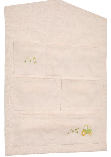 Béžový bavlněný závěsný organizér Kave Home Pecky 55 x 40 cm