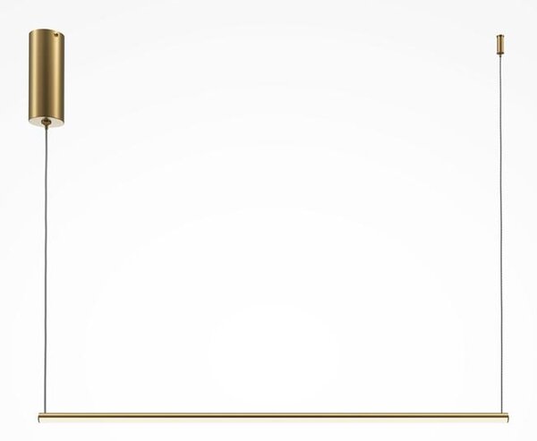 Maytoni Závěsné LED svítidlo HALO, 10W, d. 80 cm, CRI80 Barva: Černá