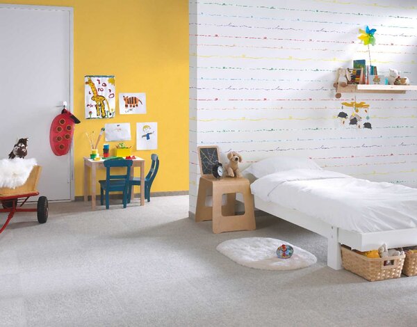 A.S. Création | Vliesová tapeta na zeď Little Love 38140-1 | 0,53 x 10,05 m | zelená, červená, bílá, žlutá