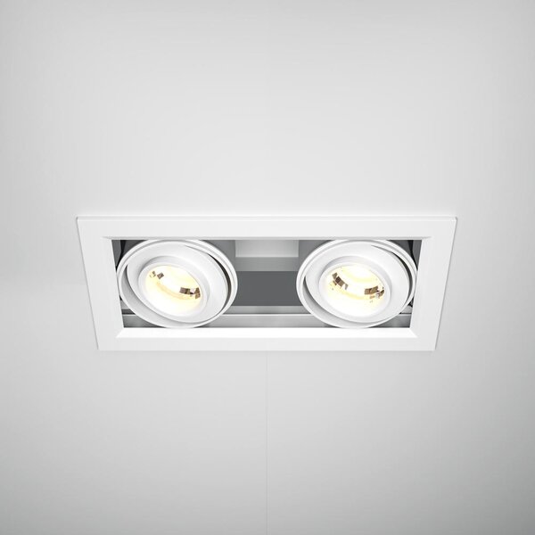 Maytoni Moderní vestavné LED svítidlo METAL MODERN, 20W, d. 19,4 cm, 3000K Barva: Bílá