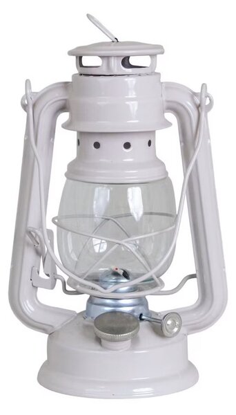 Petrolejová lampa Hurricane Beige 24 cm Strömshaga