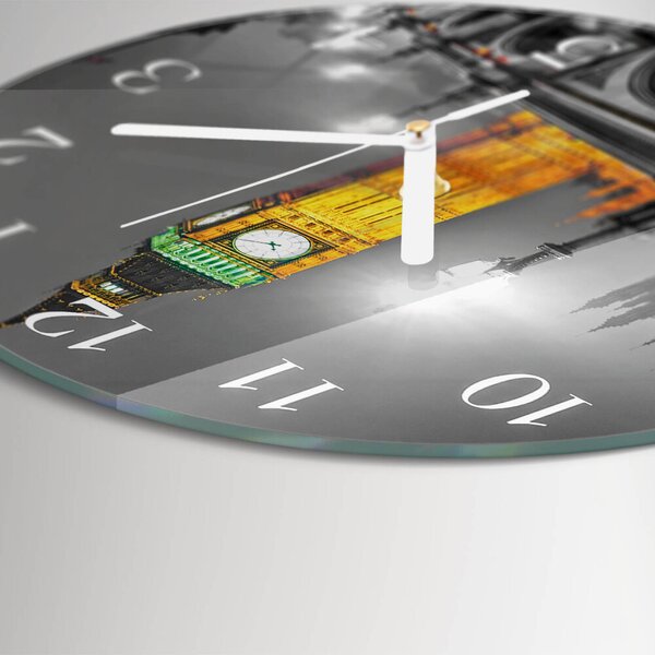 Skleněné hodiny na stěnu Big Ben zsob-fi30-00083974