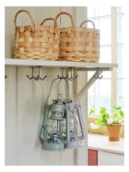Petrolejová lampa Hurricane Beige 24 cm Strömshaga