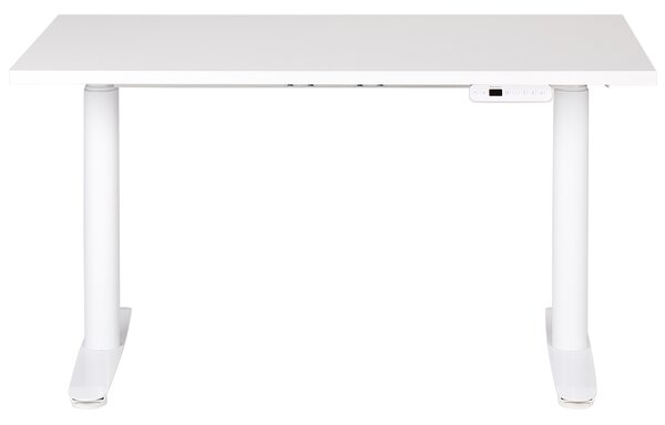 Elektricky výškově nastavitelný pracovní stůl DESTINAS Bílá 120 cm 72 cm