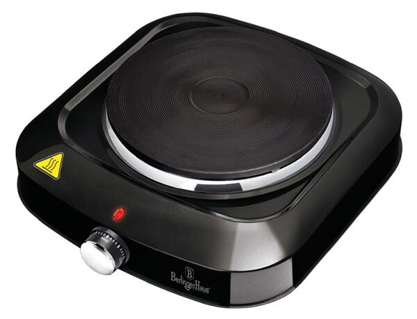 Elektrický vařič jednoplotýnkový 1500 W Black Silver Collection